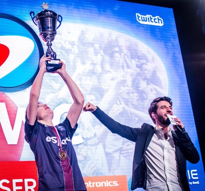 Le PSG remporte un premier titre en eSport lors de la Paris Games Week