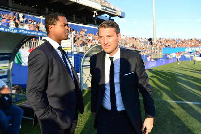 Patrick Kluivert + Olivier Létang PSG