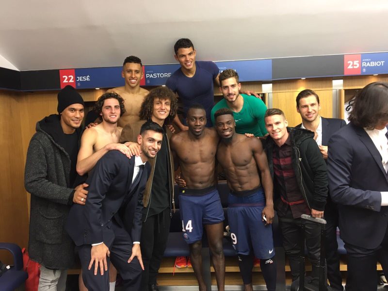 4 anciens joueurs du PSG sont passés dans les vestiaires après PSG/Rennes