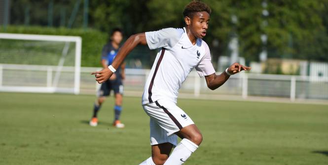 Christopher Nkunku avec les U20  