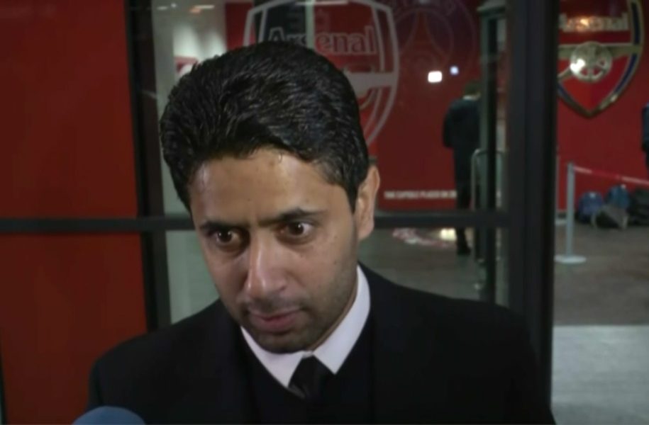 Nasser Al-Khelaïfi Arsenal/PSG