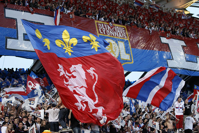 Supporters Olympique Lyonnais