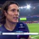 Edinson Cavani réaction PSG/Ludogorets