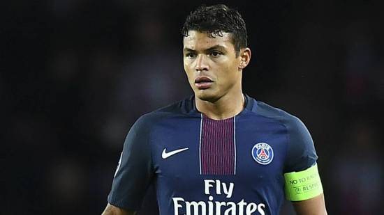 Thiago Silva est "contrarié de n’avoir pas pris part à cette rencontre historique" selon l'Equipe