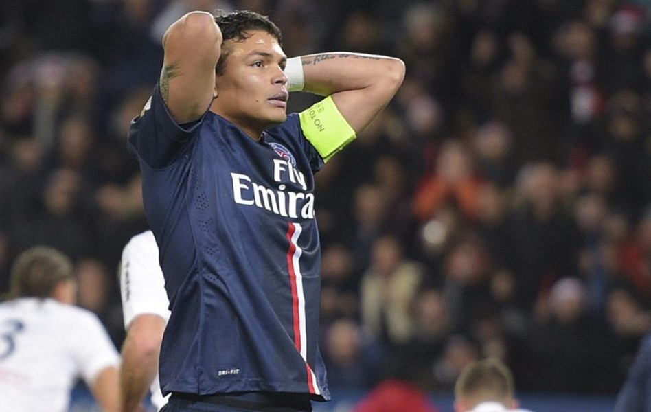 Thiago Silva défaite PSG