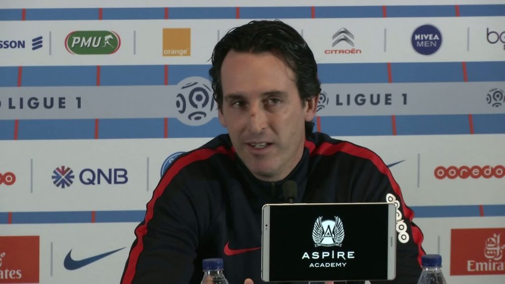 PSG/TFC - Emery "Il faut jouer avec beaucoup d'exigence. Je crois que les joueurs ont la bonne mentalité"