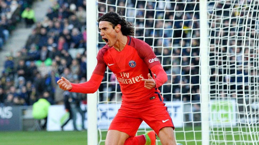 Bordeaux/PSG - Un doublé et un record personnel pour Edinson Cavani