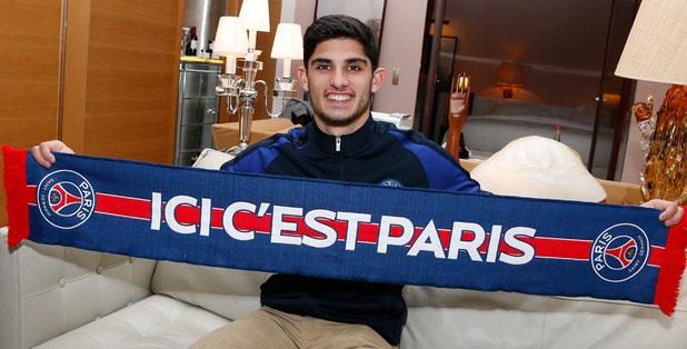 Guedes "un grand sentiment de joie au moment d’entrer...j'espère m'adapter le plus vite possible!"