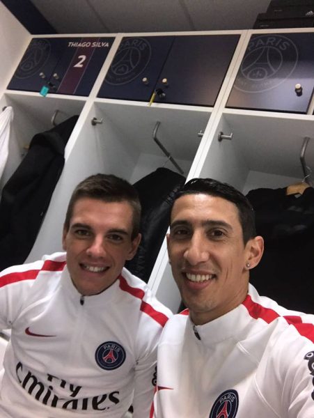 Les images partagées par les joueurs du PSG ce lundi Di Maria accueille Lo Celso