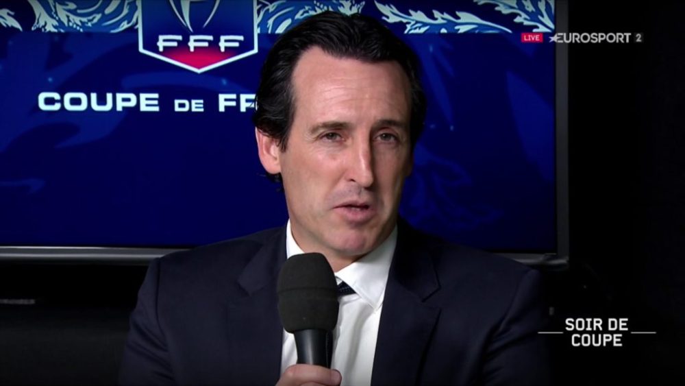 Unai Emery "Félicitations à Avranches....PSG/Monaco, ce sera une très belle demi-finale"