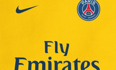 L'Equipe affirme aussi que le PSG utilisera un maillot jaune à l'extérieur la saison prochaine