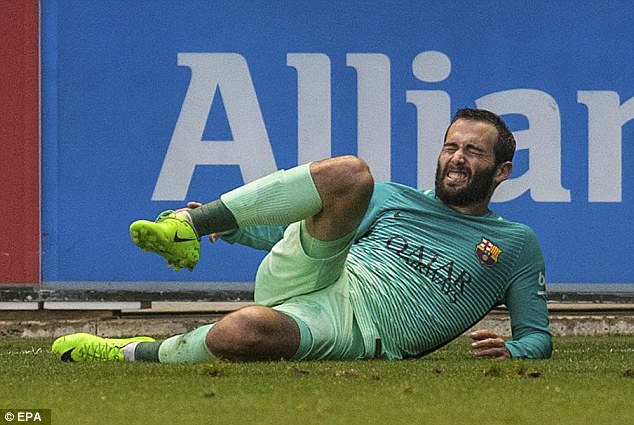 Aleix Vidal blessure