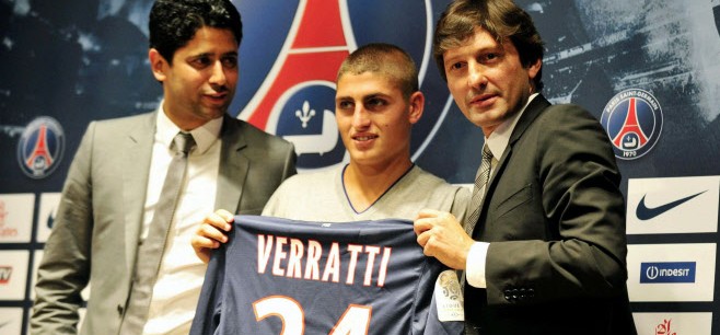 Verratti "Leonardo a fait un peu l'histoire du PSG...Mais ce n'est pas moi qui décide"