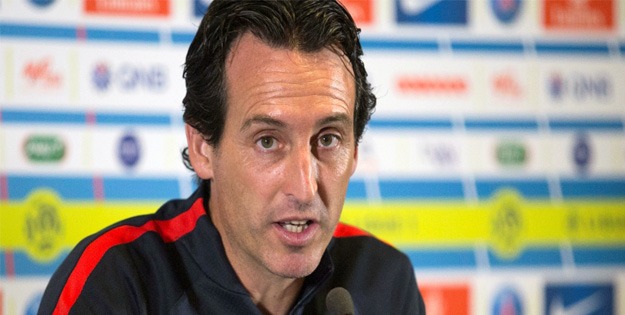 Emery en conf : "je veux que l'équipe continue de grandir...L'objectif c'est de faire un match complet"