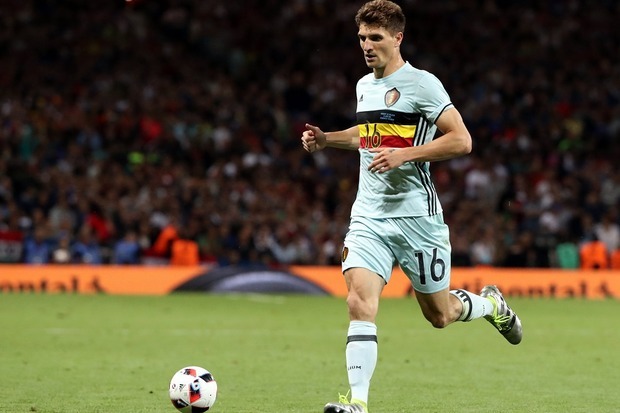 Thomas Meunier est resté aux soins pour le 1er entraînement de la Belgique