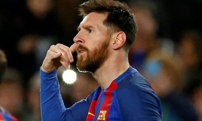 Lionel Messi FC Barcelone "Allo"