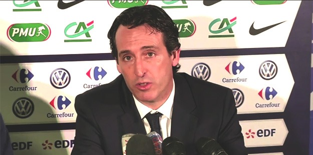 Unai Emery conférence Niort/PSG