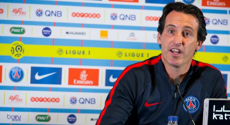 NicePSG - Unai Emery en conférence de presse à 13h30