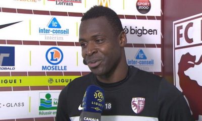 Metz/PSG - Diabaté "Paris a une bonne équipe, on n'a pas de chance"