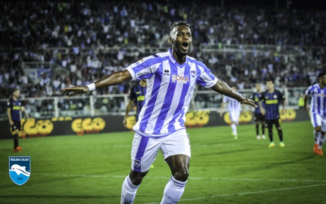 Le coach de Pescara veut compter sur Bahebeck mais a besoin de garanties sur son physique