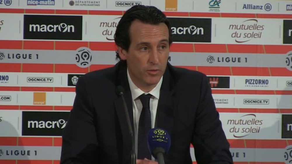 Nice/PSG : Emery « c'est dur pour nous »