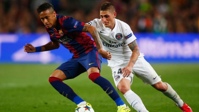 Neymar Verratti au Barça Cela me réjouirait, c'est un immense joueur