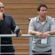 Des images de l'entraînement du PSG, Antero Henrique et Scherrer Maxwell observent
