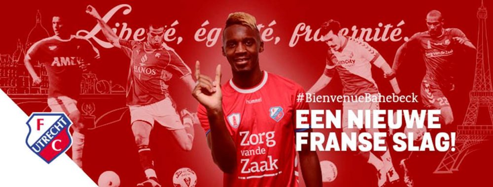 Le PSG et le FC Utrecht annoncent le prêt de Bahebeck pour 1 saison