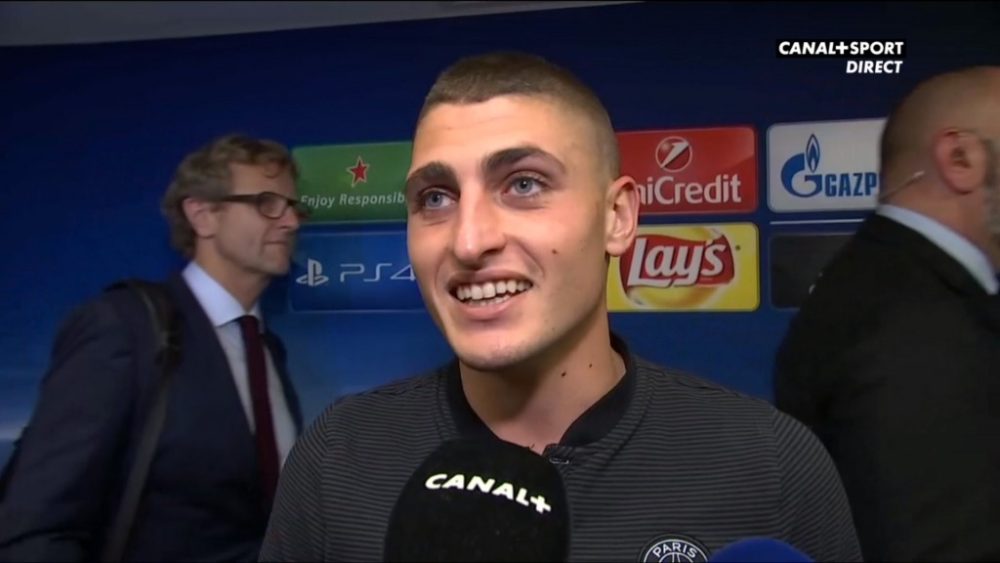 PSG/Bayern: Verratti "Notre but rapide a changé un peu notre façon de jouer"