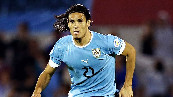 Cavani toujours annoncé comme titulaire contre la Bolivie, malgré une alerte au genou