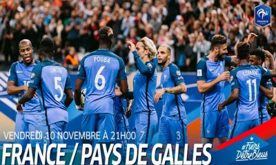 FrancePays de Galles - 2 joueurs du PSG titulaires dans le 4-4-2 des Bleus