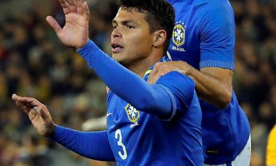 Thiago Silva Philippe Coutinho Je discute beaucoup avec lui. J'espère qu'il va nous rejoindre