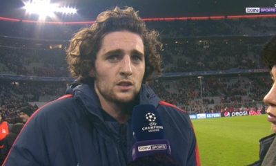 Bayern/PSG - Rabiot "on'a pas assez joué en équipe...Il y a du travail à faire"