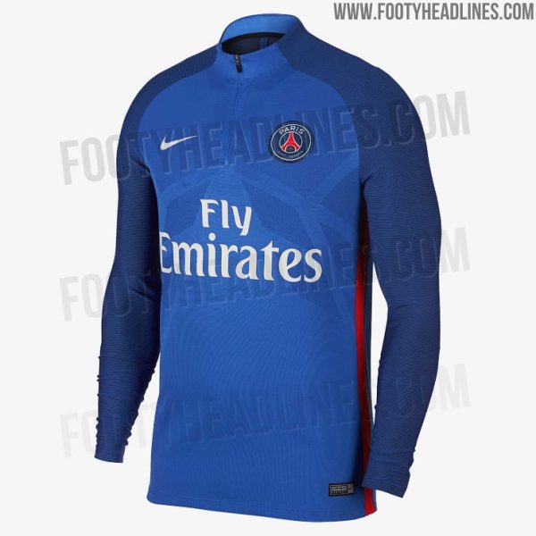 L'équipement d'entraînement du PSG à partir de 2018 présenté par FootyHeadlines