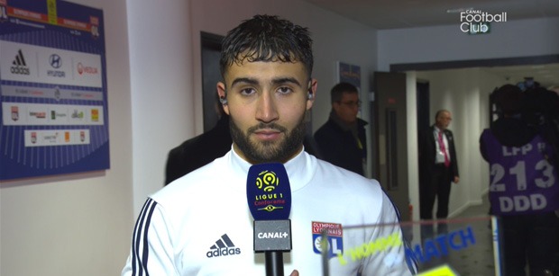 OLPSG - Fekir Au départ je voulais centrer...On a fait un bon match