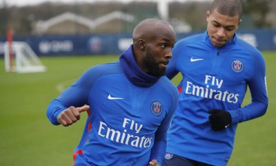 Premier entraînement de Lassana Diarra au PSG, Mbappé et Neymar aussi présents