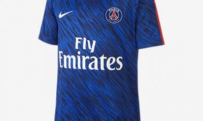 Une nouvelle tenue d'entraînement du PSG aux motifs étranges est en vente