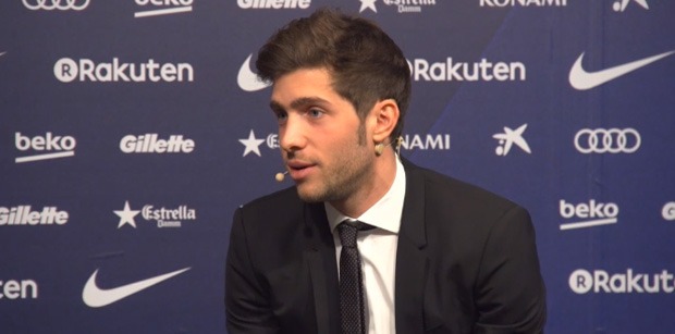 Sergi Roberto conférence presse