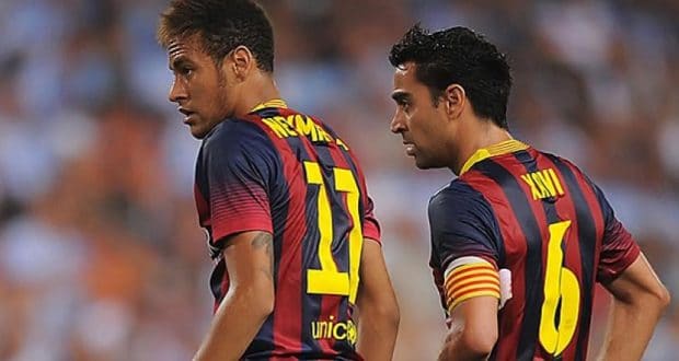 Xavi Neymar Ce genre de comportement rend les grands joueurs négligeables