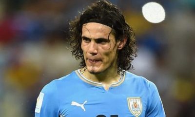 Edinson Cavani convoqué avec l'Uruguay pour la China Cup en mars  