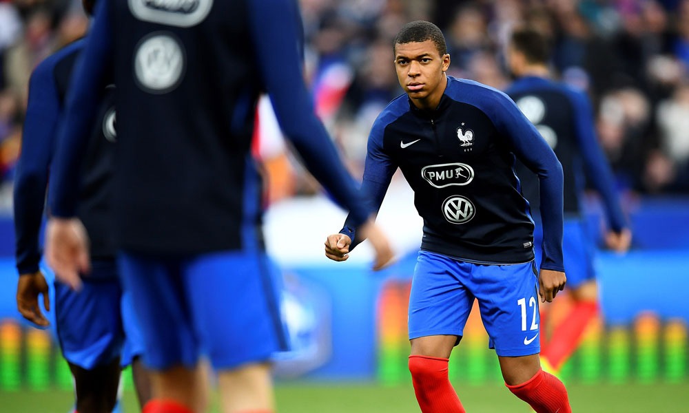 Kylian Mbappé équipe de France