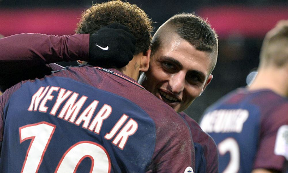 Neymar + Verratti PSG