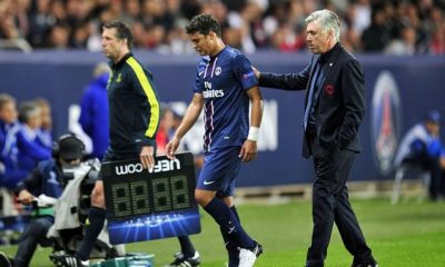 Thiago Silva militerait pour Carlo Ancelotti ou Luis Enrique en remplacement d'Emery, selon France Football