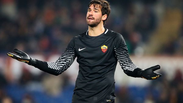 Mercato - Alisson Becker il y a 0 chance qu'il parte, affirme l'AS Rome