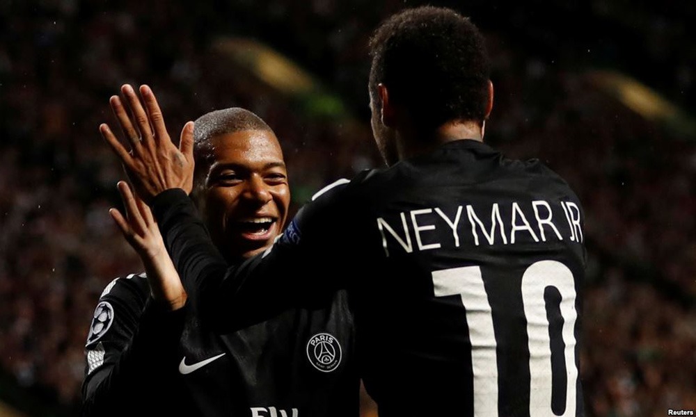 Kylian Mbappé + Neymar