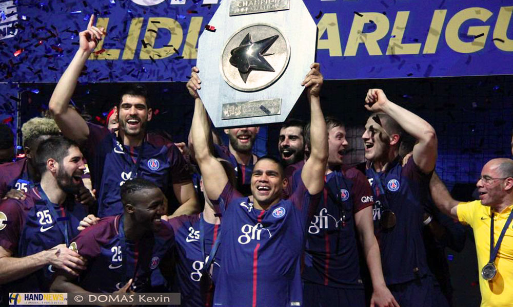 PSG champion de France Handball