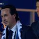 Unai Emery + Al Khelaifi hommage PSG