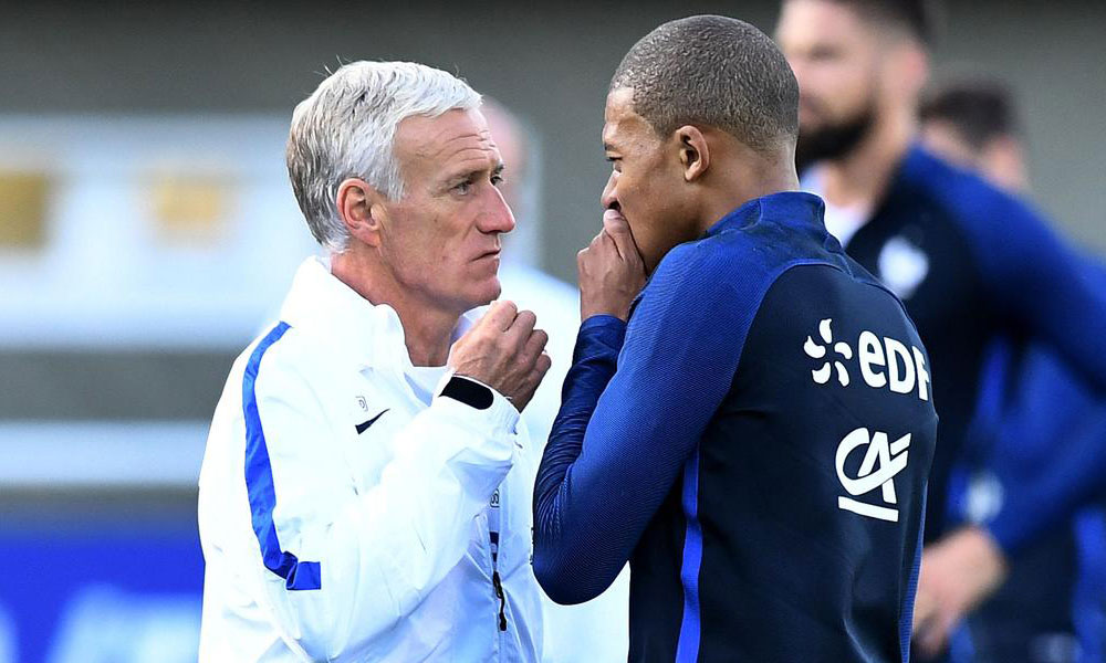 Didier Deschamps + Kylian Mbappé, Equipe de France