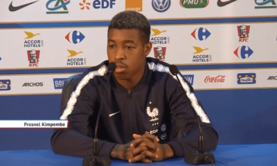 Kimpembe "L'Allemagne ? Ça fait bizarre...ça me déçoit pour Trapp et Draxler"