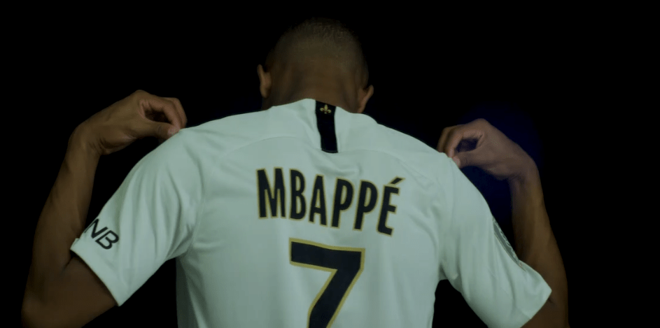 Mbappé commente son changement de numéro "Je suis venu au Paris Saint-Germain pour laisser mon empreinte"